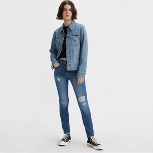 Levis 721 High Rise Skinny Jeans